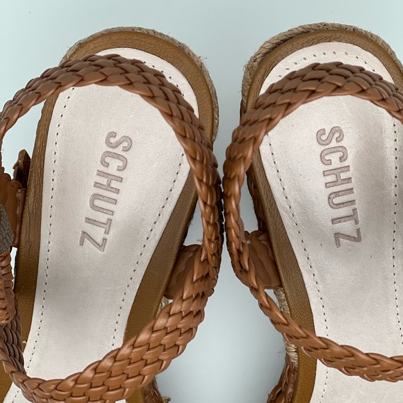 NWOT, Schultz Nani Two-Tone Wedge Sz 9 - Picture 7 of 8